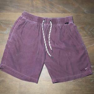 Burgundy MAUI AND SONS 7 inch seam shorts. Great quality, no stains or holes.